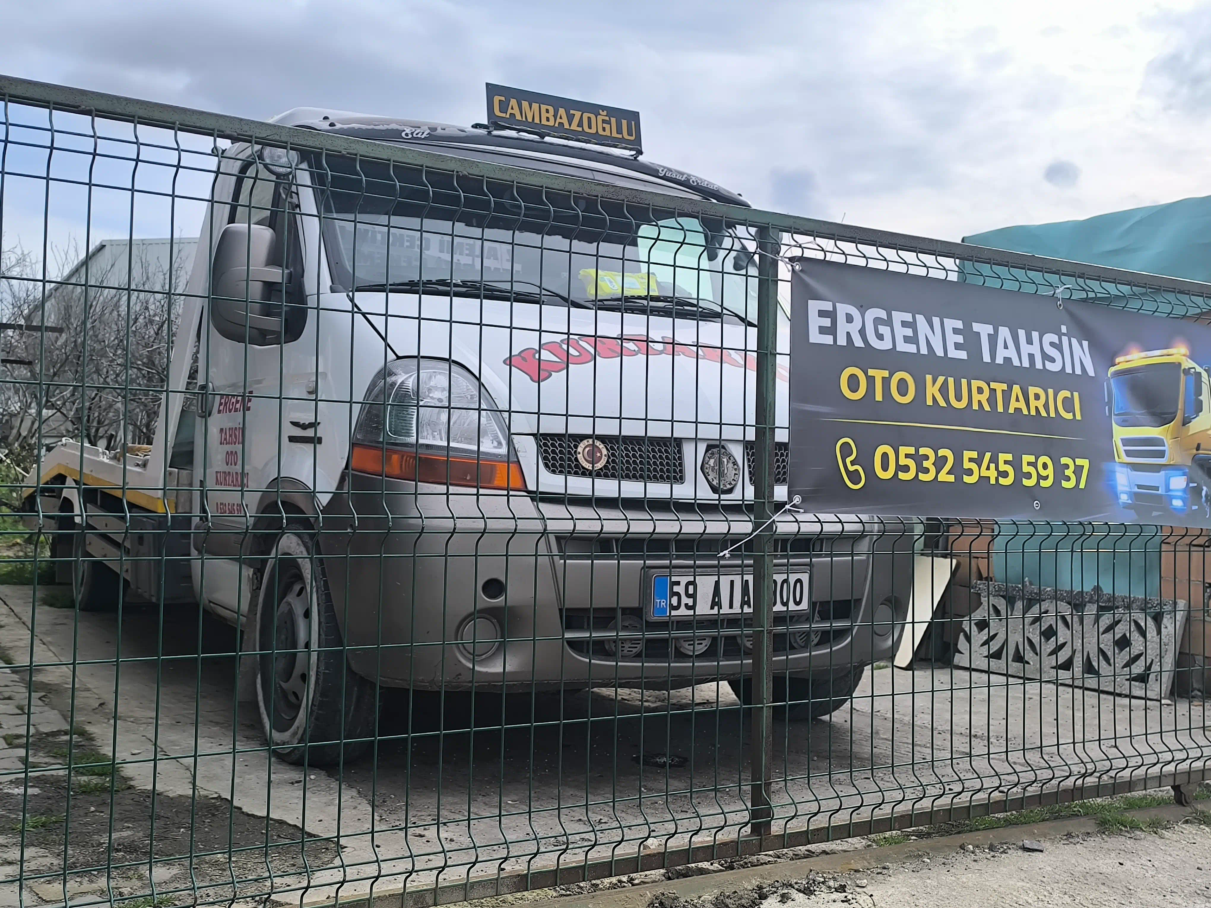 Ergene oto kurtarıcı - güvenli taşıma